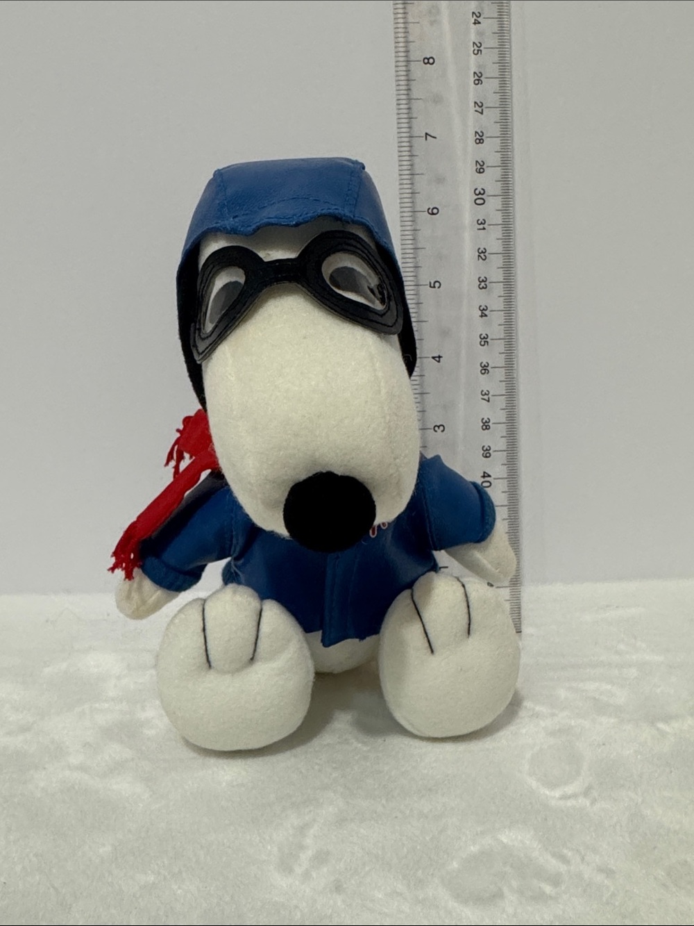 Snoopy plush Ace the Pilot from Peanuts promo MetLife